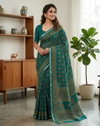 Tew Semi Cotton Ajrakh Printed Saree Collections